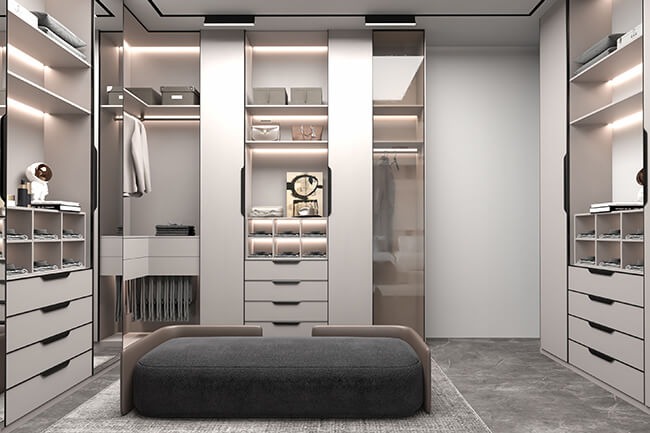 Interior Design Portfolio - Custom Wardrobe